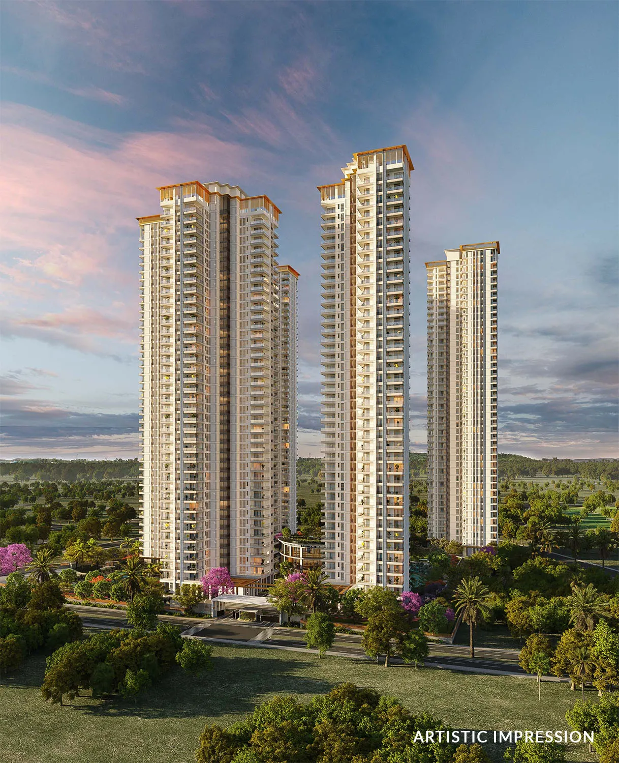 TARC Ishva GRIHA 5 Star Certified Green Landscape